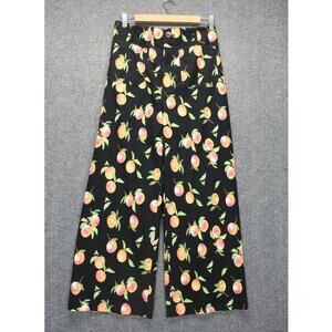 Maeve The Colette PeachCropped Wide-Leg Pants  size 27